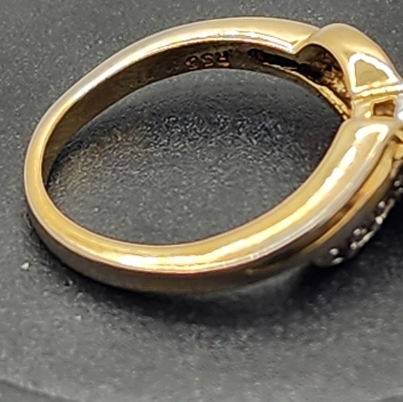 10k gold qmd diamond ring - Picture 3 of 8